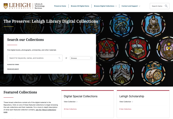 Lehigh Library Digital Collections